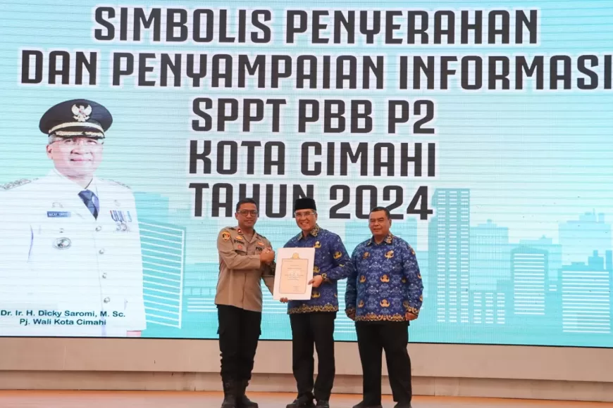 Pemkot Cimahi Launching SPPT PBB P2 Tahun 2024