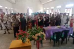 Pelantikan 58 Orang Petugas Pengawasan Tempat Pemungutan Suara (PTPS) Pemilu 2024 Berlangsung di Gereja GKS Anamanu