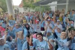 Aksi Sosialisasi Brilian Relawan Prabowo-Gibran Bagikan 500 Bungkus Minyak Goreng Untuk Warga