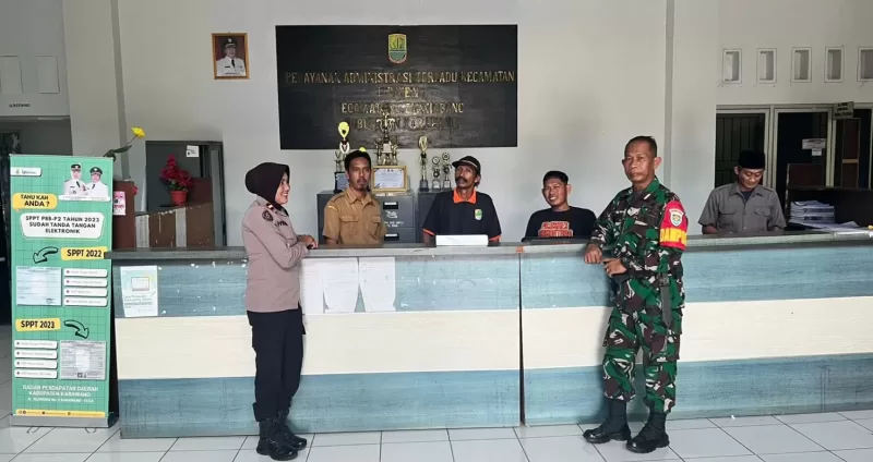 Sinergitas Kapolsek Lemahabang Ipda Herawati SH. Bersama Unsur Muspika Terus Terjalin