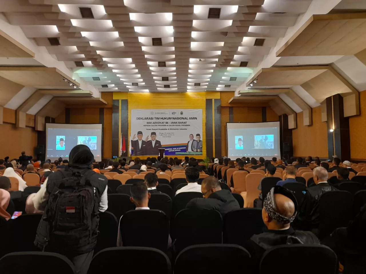 Deklarasi Tim Hukum Nasional Amin, Dihadiri 500 Advokat Se- Jawan Barat