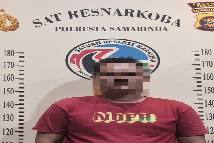 Polresta Samarinda Amankan Pelaku Penyalahgunaan Narkotika dan Puluhan Paket Narkoba Jenis Sabu