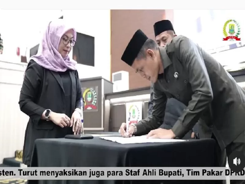 DPRD Kabupaten Karawang Melaksanakan Rapat Paripurna Tahun 2024 Dengan 2 Agenda