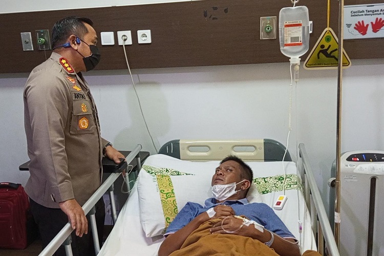 KPPS Dapat Kunjungan dari Bapak Kapolresta Balikpapan di Rumah Sakit Kanujoso Balikpapan "