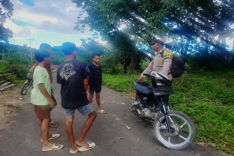 Bhabhinkamtibmas Berikan Imbauan Larangan Penggunaan Knalpot Yang Tidak Sesuai Spektek