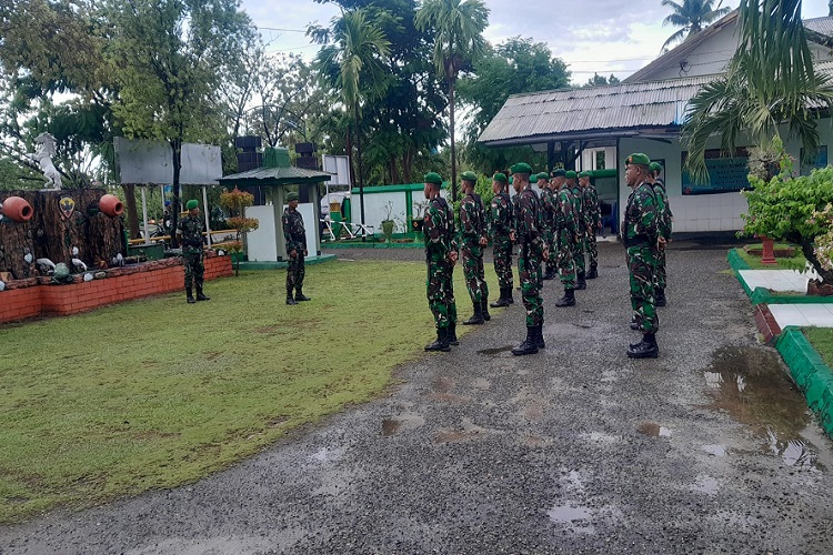 Kodim 1601/Sumba Timur Gelar Apel Siaga, Tegaskan Komitmen Amankan Pemilu 2024