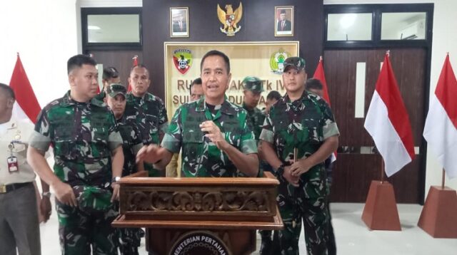 Kunker Pangdam IX/Udayana Meninjau Rumah Sakit TNI Sultan Abdul Kahir II Bima