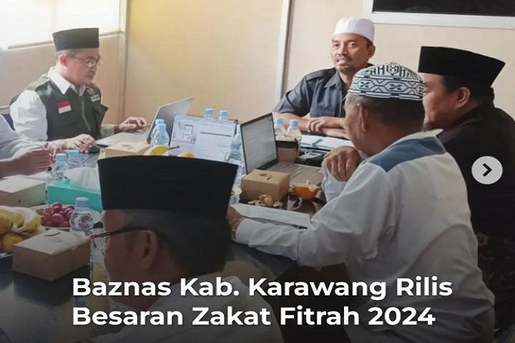 Baznas Karawang Rilis Besaran Zakat Fitrah 2024