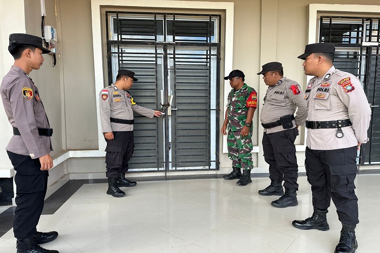 Polres Bintan Laksanakan Pengamanan di tiap PPK