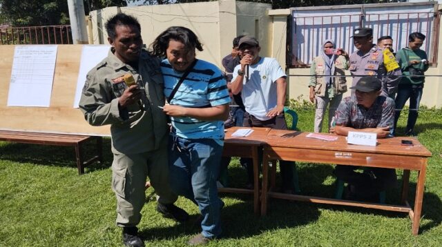 H-5 Pemilu 2024, Polsek Belo Gelar Simulasi Pengamanan di TPS