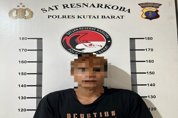 Polres Kutai Barat Berhasil Mengungkap Kasus Narkotika: Tersangka (DA) Ditangkap dengan 114 Poket Sabu-Sabu