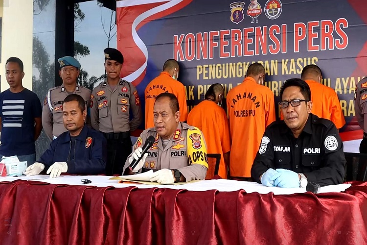 Ungkap Kasus Curanmor, Polres PPU Amankan 15 Sepeda Motor dan Penadah