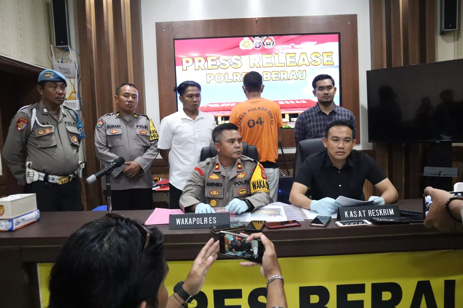 Polres Berau Ungkap Kasus Illegal Logging