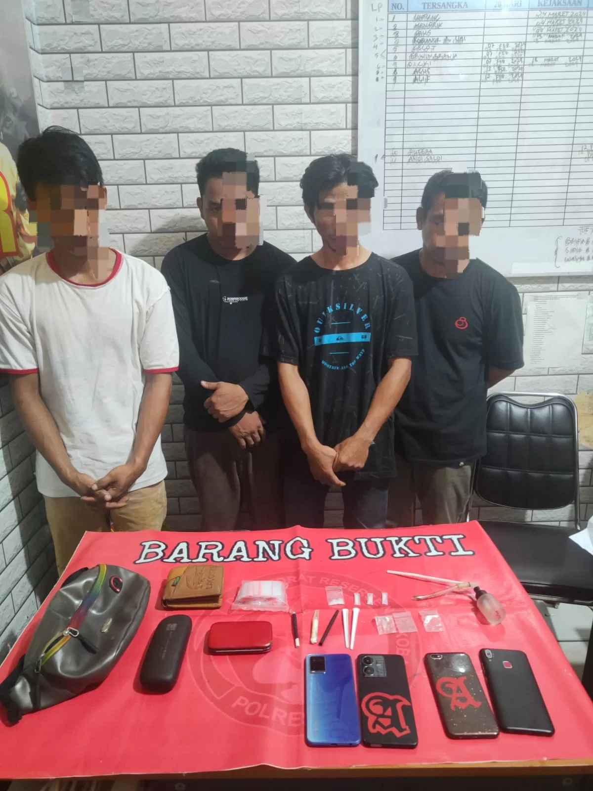 Aksi Cepat Sat Resnarkoba Polres Paser Ungkap Sindikat Narkotika di Desa Sungai Tuak