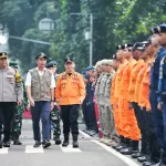 Bey Machmudin Pimpin Apel Siaga Bencana pada Pemilu 1.800 Personel BPBD Diterjunkan di Kecamatan