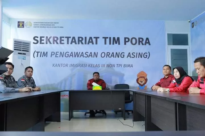 Kanim Bima Ikuti Sosialisasi Konversi Penilaian Kinerja Kedalam Angka Kredit Jabatan Fungsional