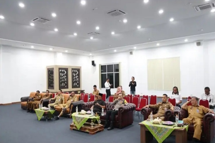 Pj. Wali Kota Lubuklinggau, H Trisko Defriyansa Mengikuti Rapat Koordinasi Pelaksanaan Pengendalian Inflasi Daerah