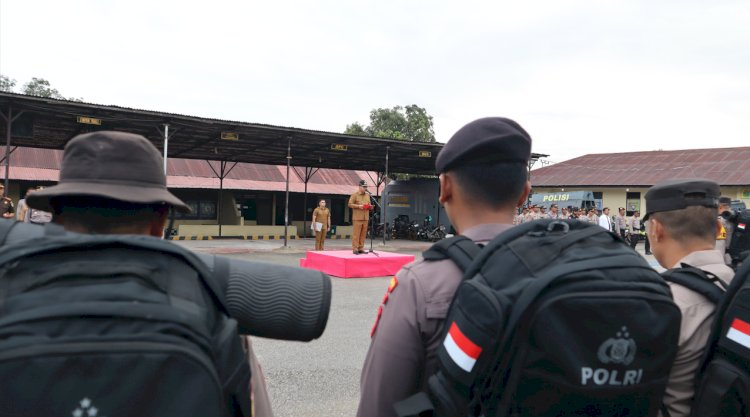 Amankan Pelaksanaan Pemungutan Suara Pemilu 2024, Polres Sumba Barat Kerahkan 285 Personel Pengamanan TPS