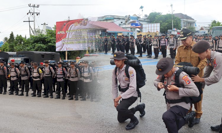 Amankan Pelaksanaan Pemungutan Suara Pemilu 2024, Polres Sumba Barat Kerahkan 285 Personel Pengamanan TPS