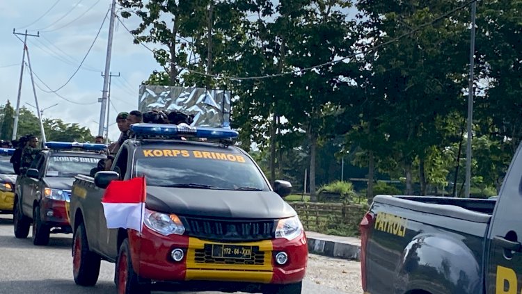 Amankan Pelaksanaan Pemungutan Suara Pemilu 2024, Polres Sumba Barat Kerahkan 285 Personel Pengamanan TPS