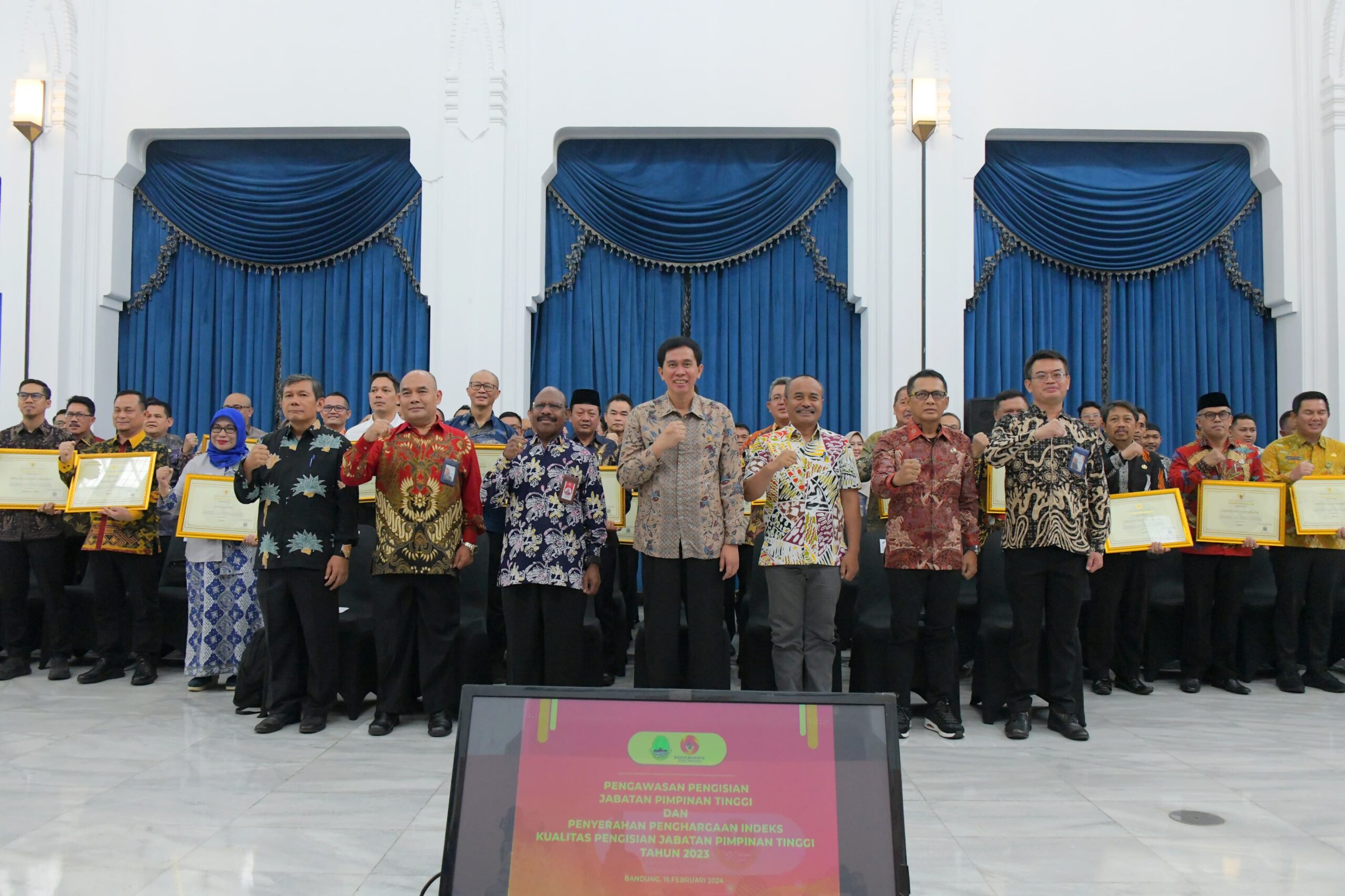 Sistem Merit Pemdaprov Jabar Terdepan Penilaian Sangat Baik dan Tertinggi di Indonesia