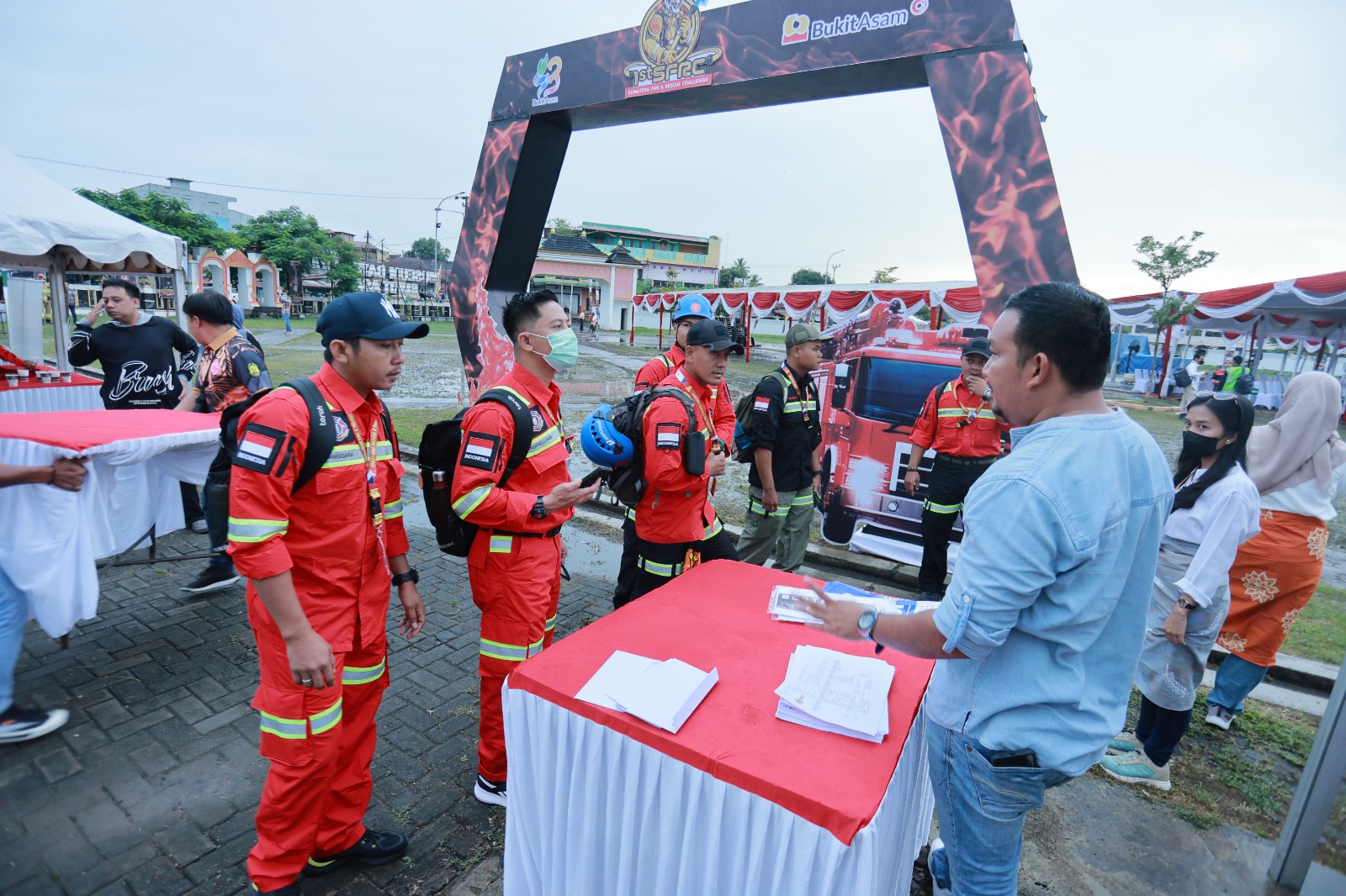 Sumatera Fire & Rescue Challenge 2024 Resmi Dibuka, Bukit Asam (PTBA) Jadi Tuan Rumah