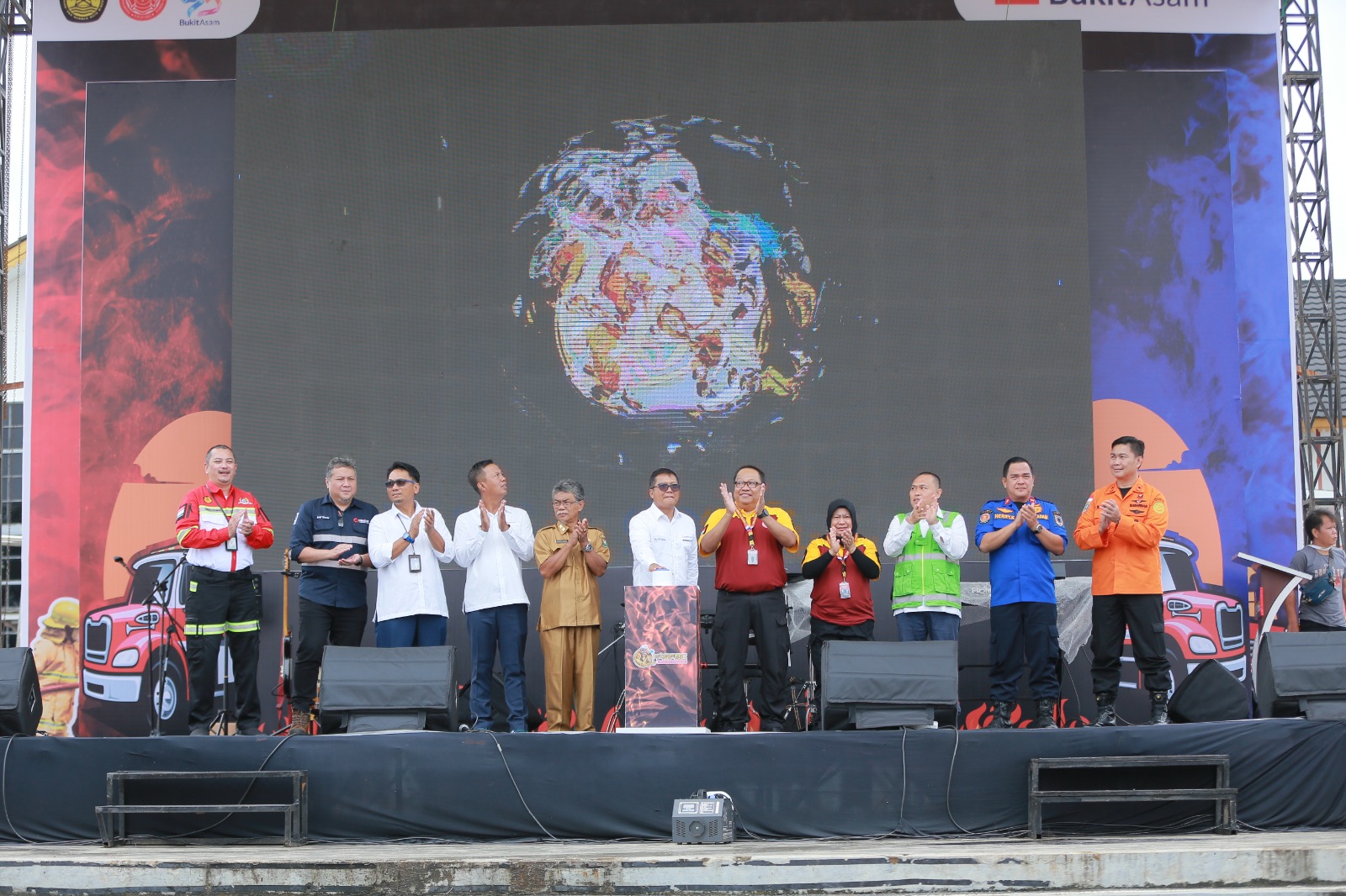Sumatera Fire & Rescue Challenge 2024 Resmi Dibuka, Bukit Asam (PTBA) Jadi Tuan Rumah