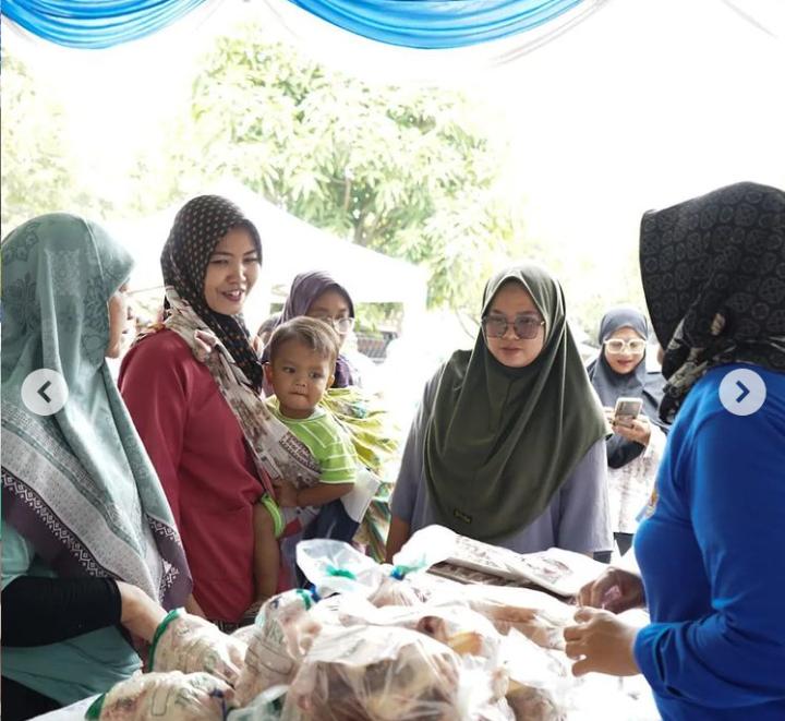 Stabilisasi Pasokan Dan Harga Pangan, Pemkab Karawang Gelar Bazar Pangan Murah