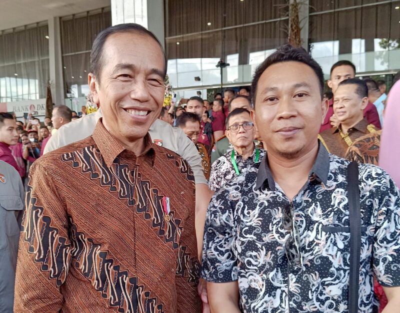 Ketua MIO Indonesia Provinsi NTB Foto Bareng Presiden Jokowi, Ketemu Langsung Ke-empat Kalinya