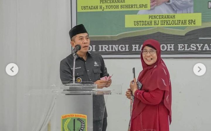 Bupati Karawang Hadiri Peringatan Isra Mi'raj 1445 H