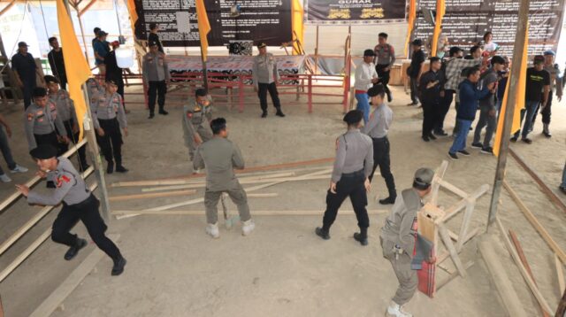 Ramai Di Media Sosial, Polres Kutai Kartanegara Berikan Tindakan Tegas Diduga Tempat Perjudian Di Kilometer 4 Loa Janan