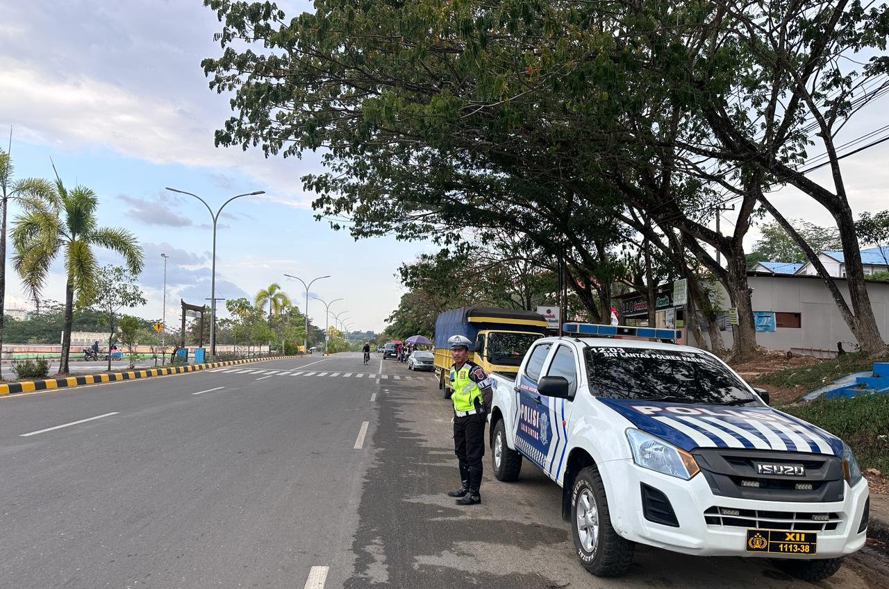 Ciptakan Rasa Aman Penguna Jalan Sat Lantas Giatkan Patroli Jalur Rawan Bali