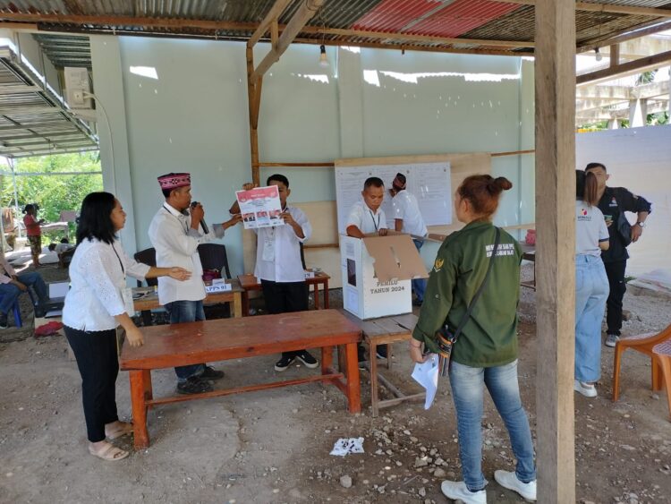 Kapolres Mabar Pimpin Langsung Pengamanan PSU di TPS 016 Wae Waso