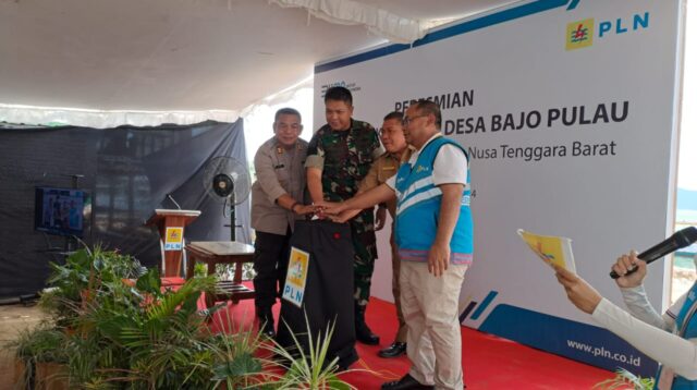 Dandim 1608/Bima Letkol Inf Andi Lulianto S.Kom Hadiri Peresmian Interkoneksi Listrik 24 Jam Desa Bajo Pulo: Langkah Menuju Kemajuan Bersama