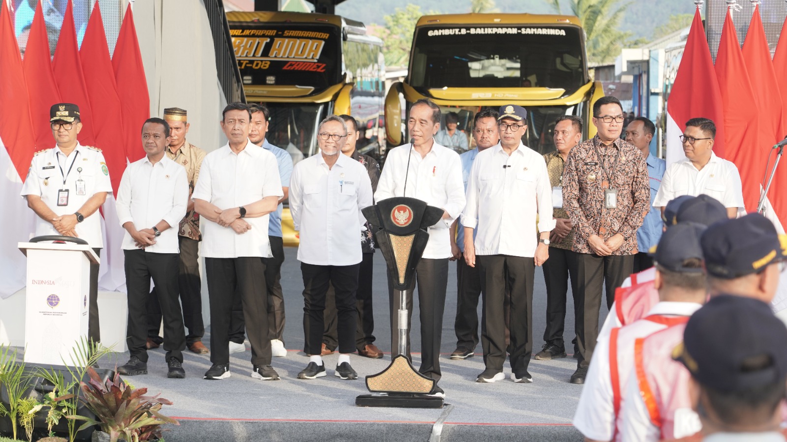 Presiden RI Kunjungan Kerja ke Kota Samarinda, Polresta Samarinda Beri Pengamanan
