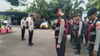 Polres Karawang, Kapolsek Kotabaru Pimpin Apel Personil BKO Polda Jawa Barat