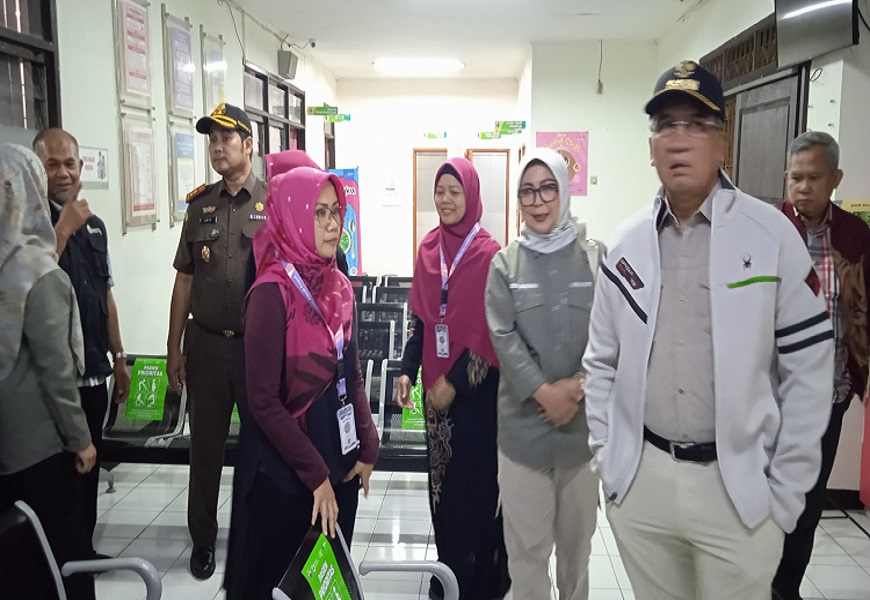 PJ Wali Kota Cimahi Bersama Forkopimda Monitoring ke Sejumlah Titik Lokasi Menjelang Pemilu