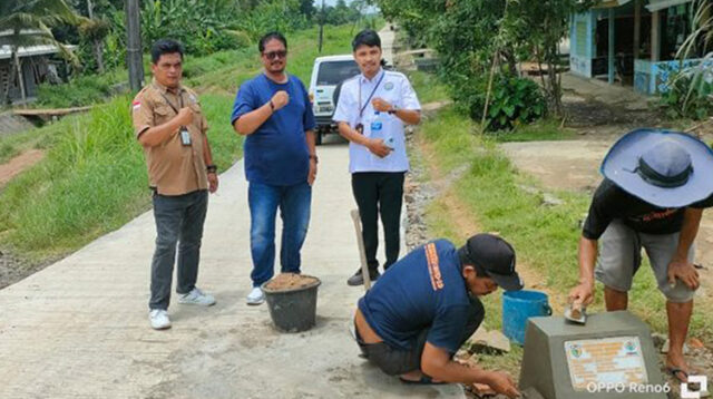 Pemdes Seuseupan Rampungkan Pembangunan Rapat Beton DD Tahap I, Kades: Kejar Target Untuk Optimalkan Tepat Waktu 