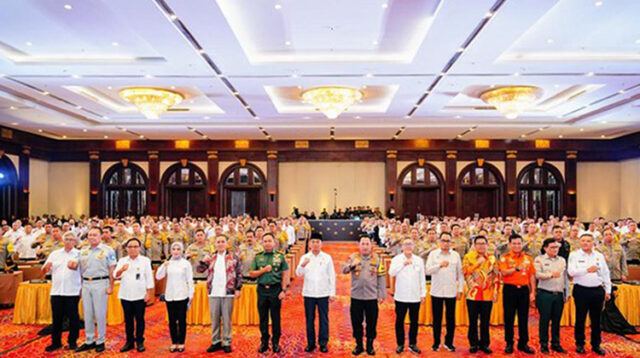 Rakor Operasi Ketupat, Kapolri Persiapkan Mudik 2024 Aman dan Lancar