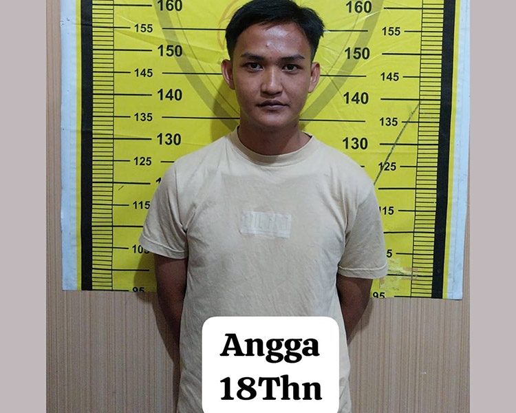 Tim Rajawali Polres Bontang Ciduk 5 Orang Pemain Judi