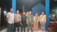 Polsek Kotabaru Bersama Koramil Kawal Ketat Pergeseran Logistik Pemilu ke Gudang KPUD Karawang