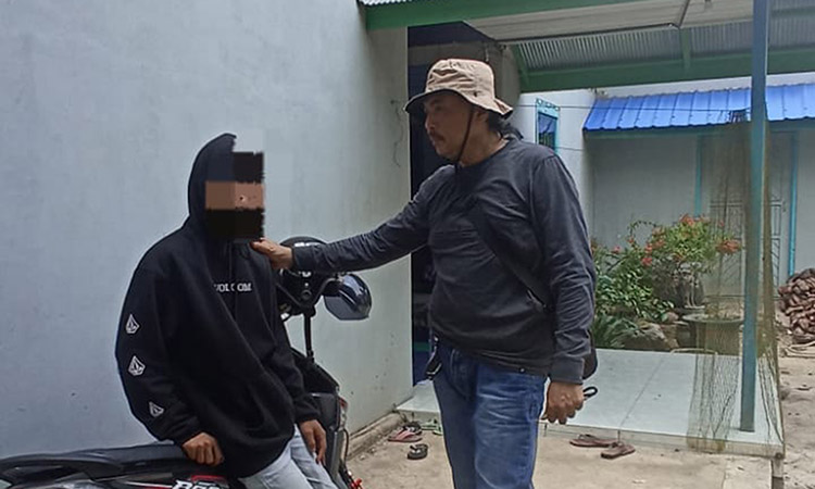 Polsek Loa Janan Amankan Pelaku Pencabulan Anak Dibawah Umur