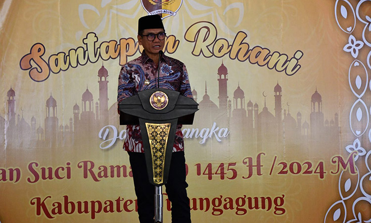 Pemerintah Kabupaten Tulungagung Adakan “Santapan Rohani”, Begini Pesan PJ Bupati Tulungagung