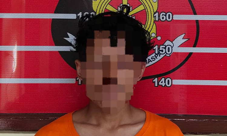 Polsek Loa Janan Amankan Pelaku Pencabulan Anak Dibawah Umur