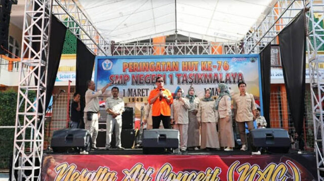 Plt. Kepala Dinas Pendidikan Kota Tasikmalaya Membuka Acara Nesatta Art Concert (NAC)