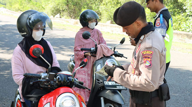 Operasi Keselamatan Rinjani 2024, Sat Lantas Polres Bima Jaring Sejumlah Pelanggar