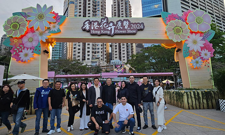 KADIN & HIPMI Delegasi NTT Hadir di Hongkong Flower Show Festival 2024