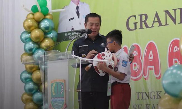 Bupati Karawang Buka Grand Final Lomba Bercerita 2024