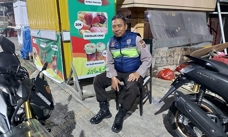 Antisipasi Balap Liar Di Bulan Ramadhan Polsek Samarinda Seberang Berikan Himbauan Melalui Patroli Presisi