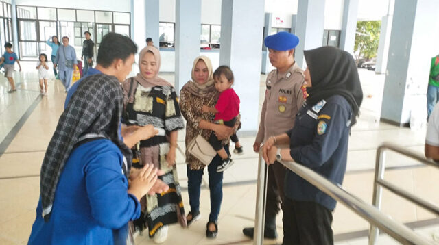 Antisipasi Lonjakan Penumpang Mudik Jelang Lebaran, Sat Polair Polres Bontang Intensifkan Pengawasan dan Pengamanan Pelabuhan